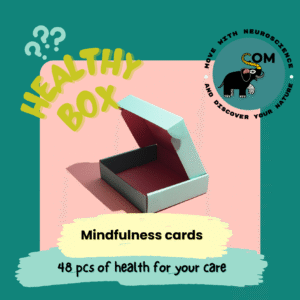 Our Healthy box: Mindfulness cards, set of 48 pcs
